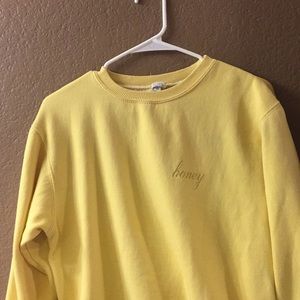 Brandy Melville honey sweatshirt
